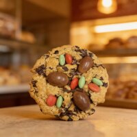 Chocolate Chip mit Kinder-Bons und Smarties
